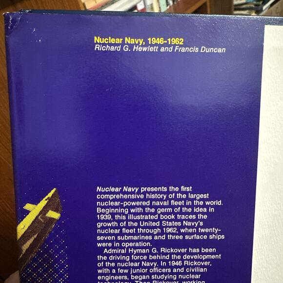 Nuclear Navy 1946-1962, by Francis Duncan and Richard G. Hewlett, published 1974 - Picture 3 of 7